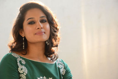 Pooja Ramachandran at Devi Sri Prasad Pre Release Event